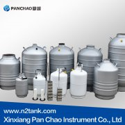 Application of liquid nitrogen tank in animal 