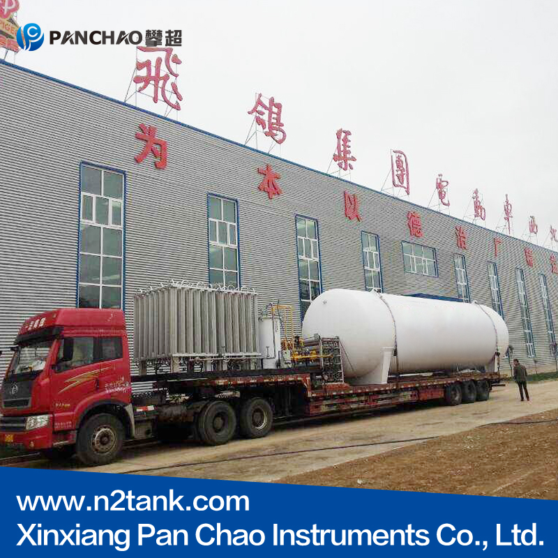 10 cubic meters cryogenic Liquid storage tank