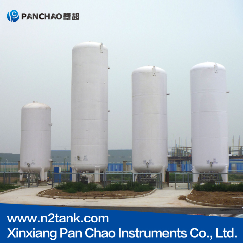 10m3 double wall cryogenic Liquid storage tank