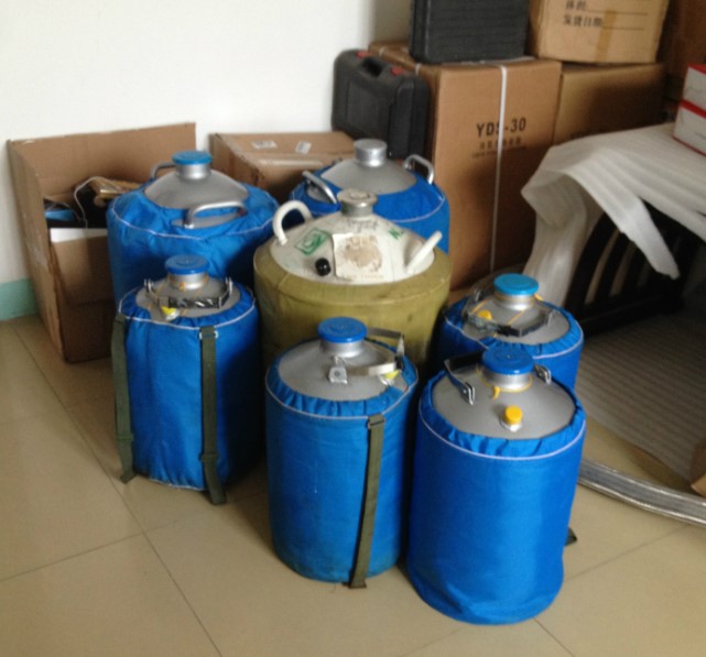 Correct operation of liquid nitrogen tanks