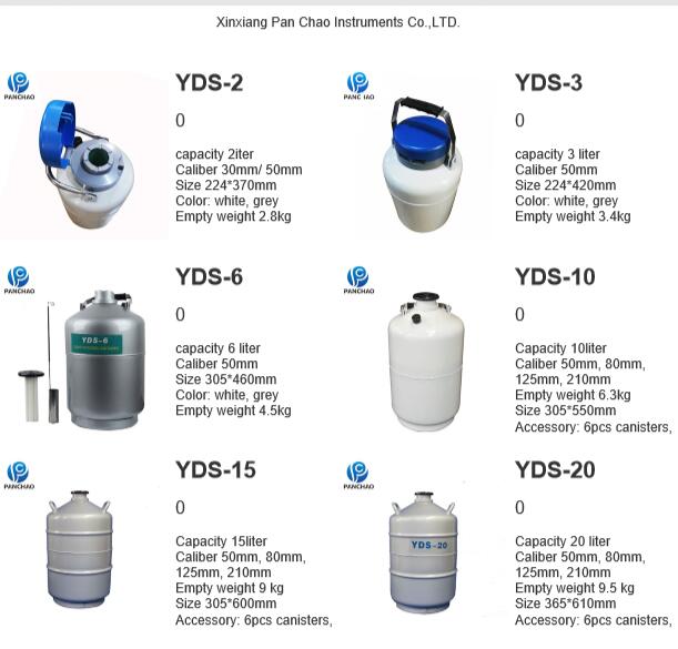 Portable Storage Series LN2 Container