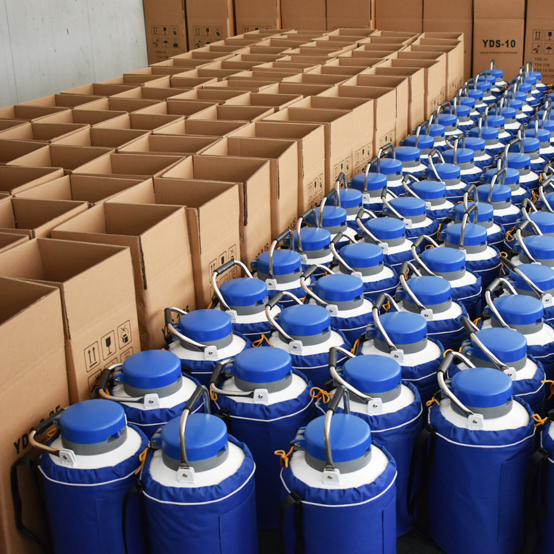 Liquid nitrogen tank temperature control syste