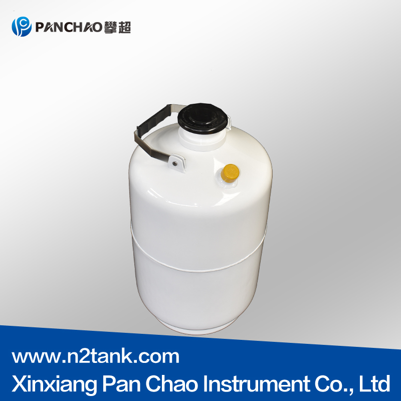 small capacity liquid nitrogen tank cryogenic gas container