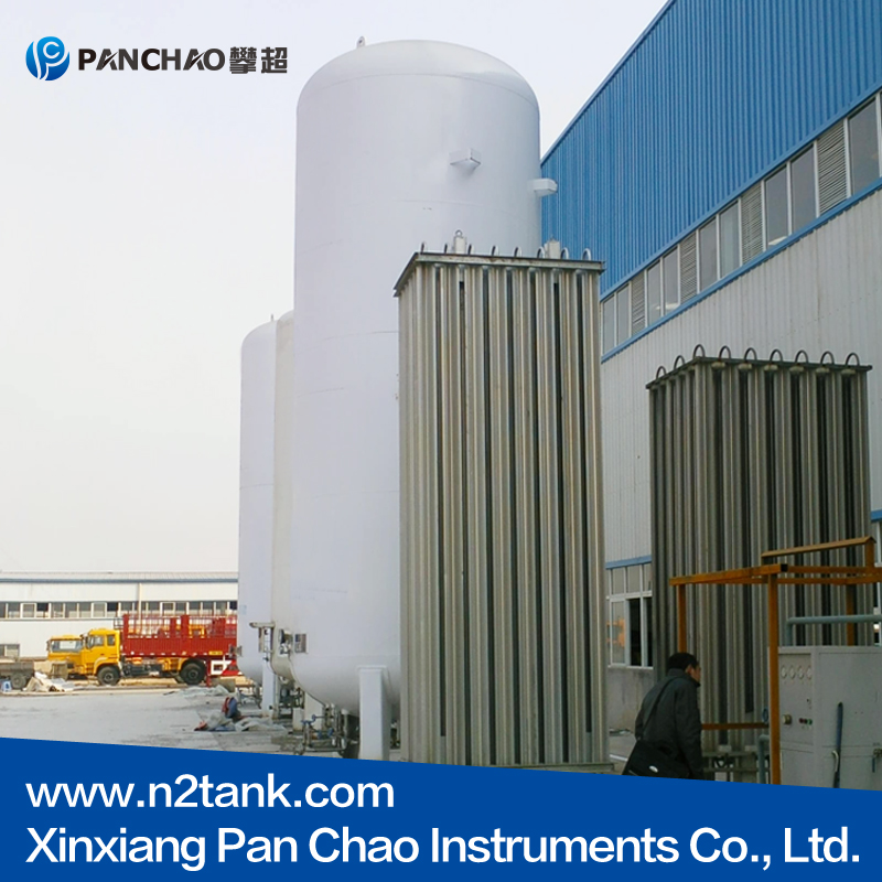 10m3 cryogenic LOX LIN LNG LAr storage tank