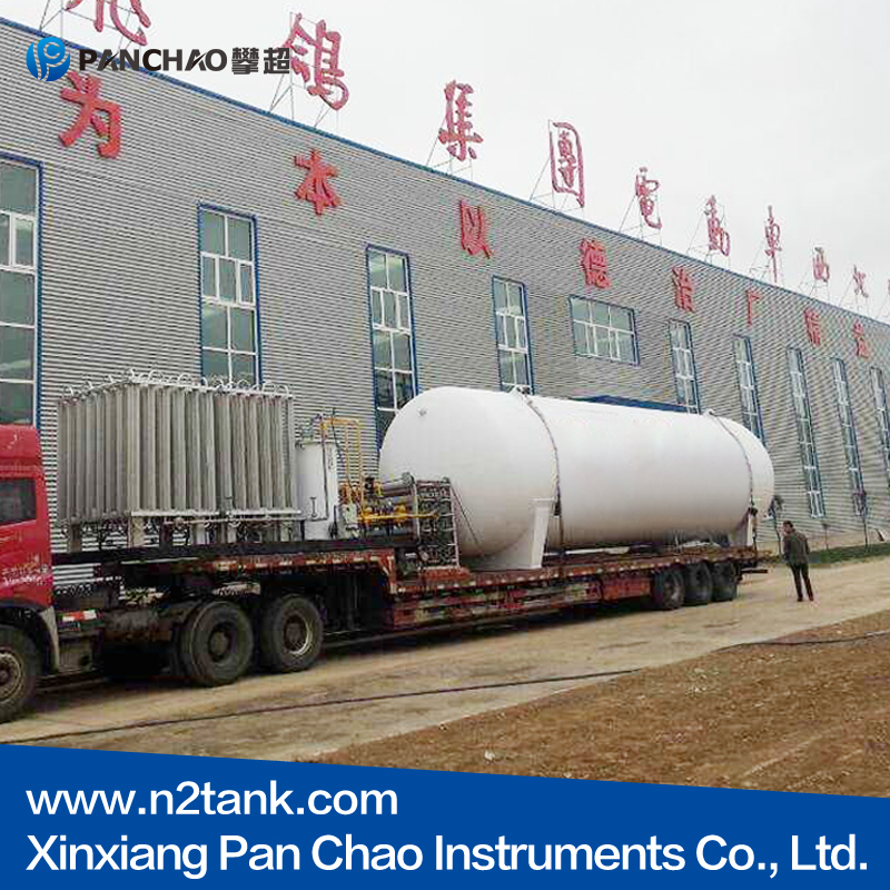 10 cubic meters cryogenic Liquid chemical pressure vessel