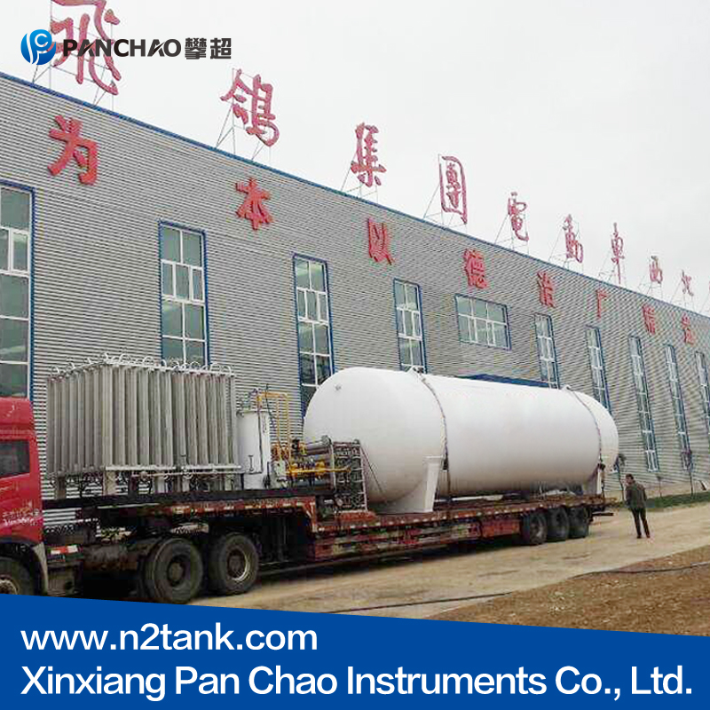 10m3 cryogenic Liquid chemical storage tank