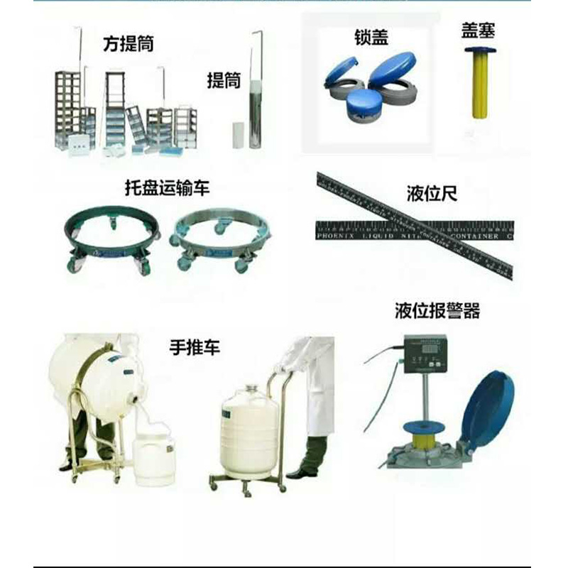 Product structure of liquid nitrogen biological container