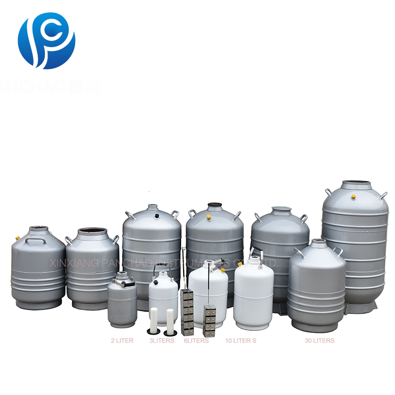 Liquid nitrogen tank cell storage