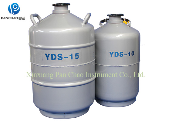 yds liquid nitrogen container for animal semen storage in livestock farming, wholesale price supply low discount liquid nitrogen container
